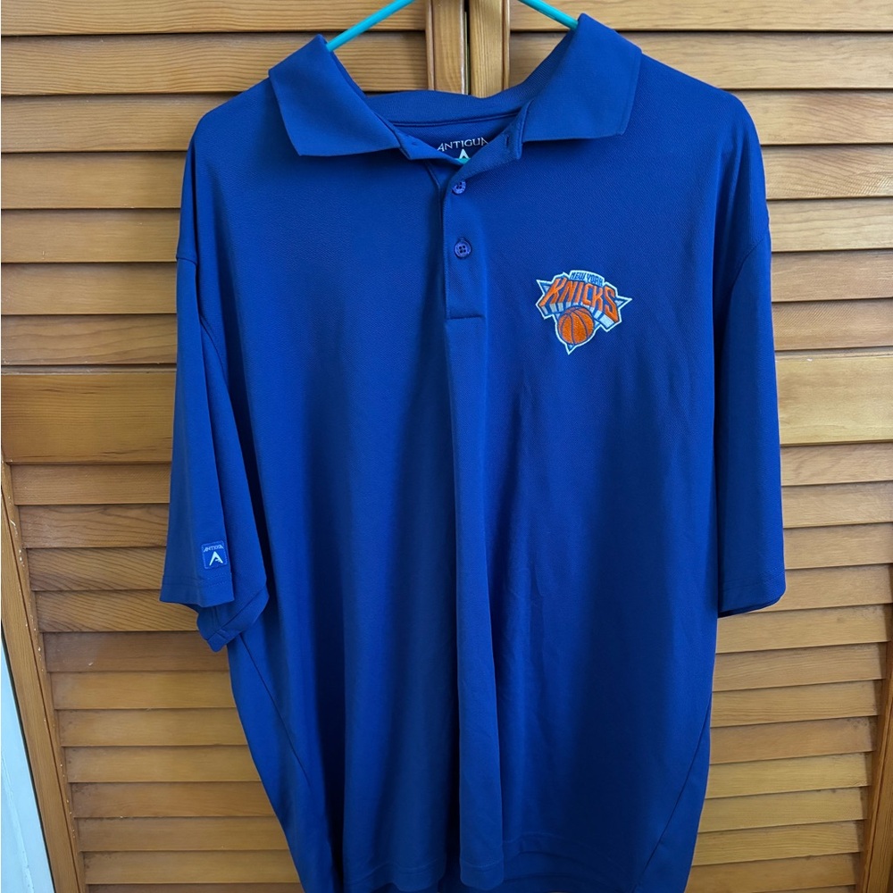 New York Knicks Golf Polo Shirt Men’s XL Antigua